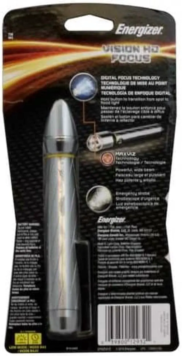 Alt view image 4 of 20 - Energizer 400l Metal Flashlight EPMZH21E