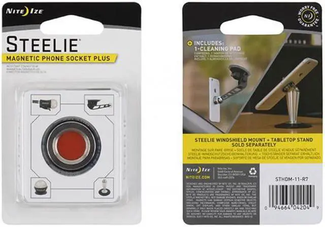 Main image of NITE IZE STEELIE MAGNETIC PHONE SOCKET PLUS