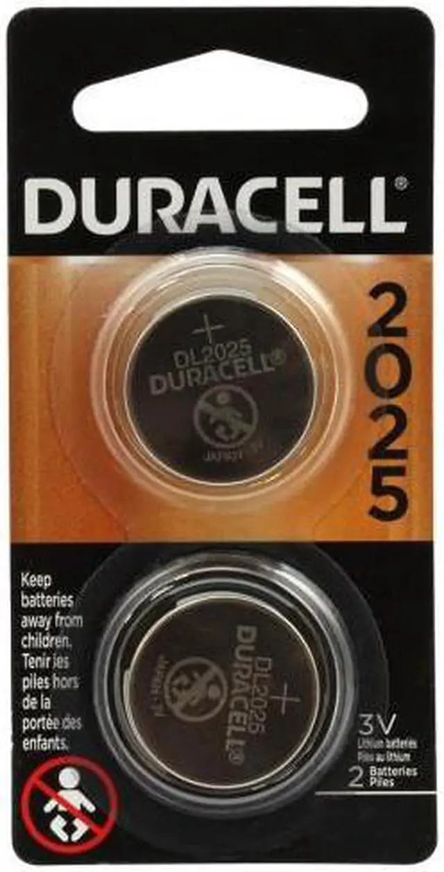 Alt view image 2 of 17 - Lithium Coin Batteries 2025 2/Pack DURDL2025B2PK
