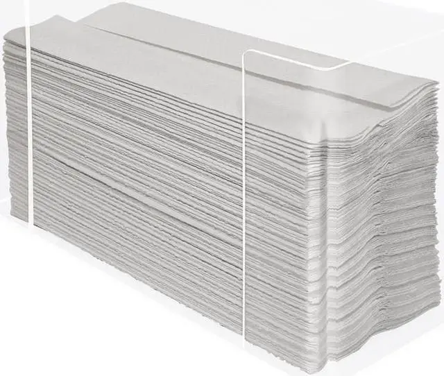 Alt view image 4 of 13 - Kantek KTKAH190 C-Fold-Multifold Towel Dispenser- 11-.50in.4-.13in.x6-.75in.- Clear