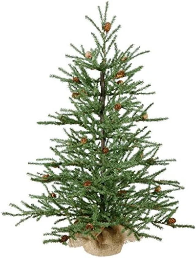 Alt view image 3 of 4 - Vickerman 02315 - 36" Carmel Pine with Pine Cones Christmas Tree (B803925)