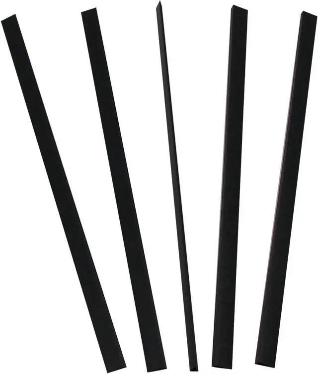 Alt view image 3 of 11 - C-Line 34551 Binding Bars Only, 11 x 1/8, Black - 100/Box - CLI-34551