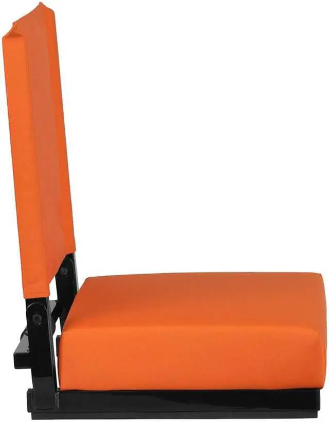 Alt view image 19 of 20 - Grandstand Comfort Seats by Flash with Ultra-Padded Seat in Orange