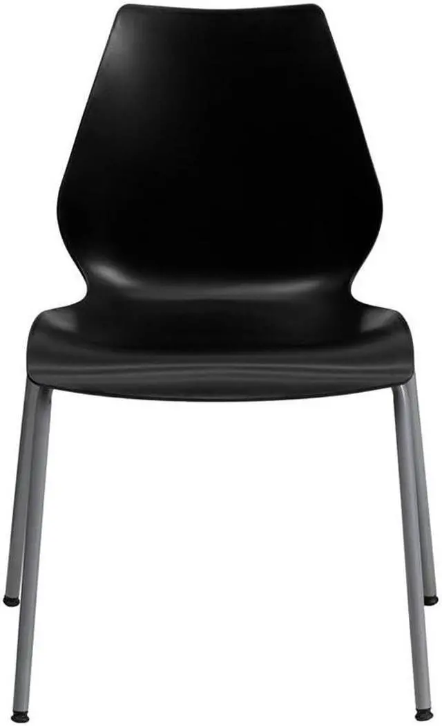 Alt view image 4 of 20 - black restaurant chair XU-DG-6Q2B-VRT-WALW-GG