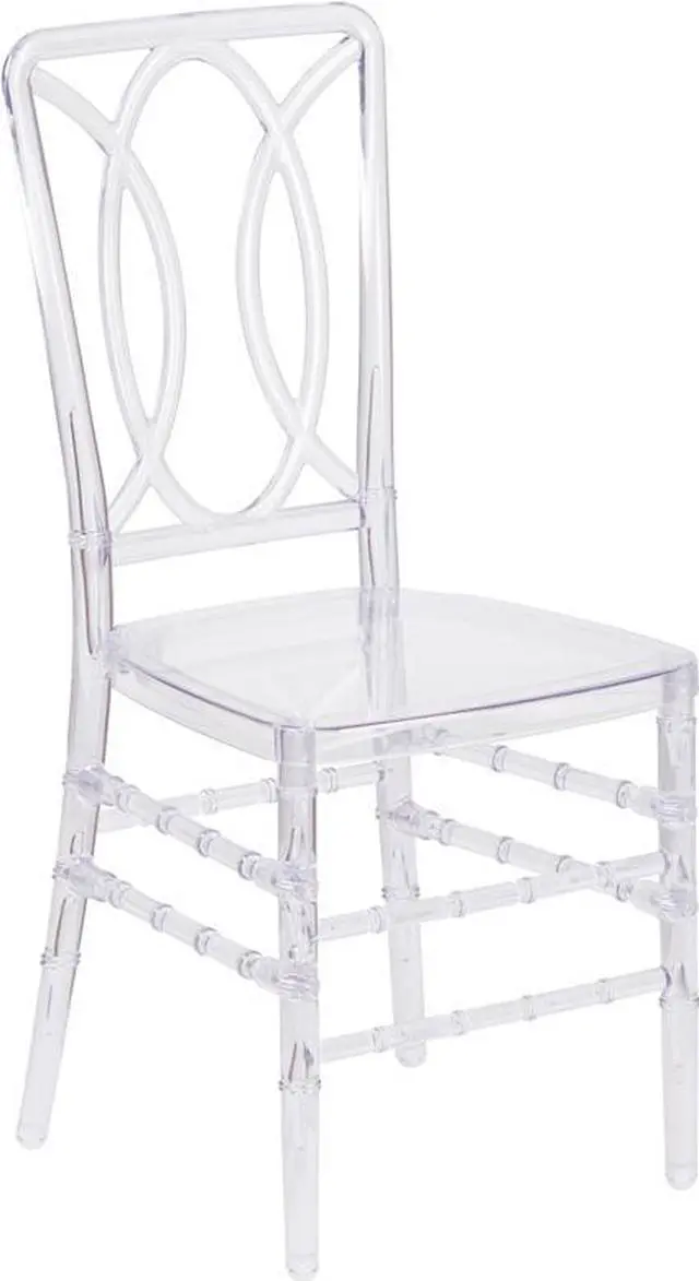Main image of Flash Furniture Flash Elegance Crystal Ice Stacking Chair