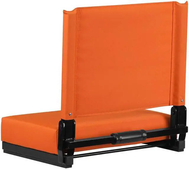 Alt view image 20 of 20 - Grandstand Comfort Seats by Flash with Ultra-Padded Seat in Orange