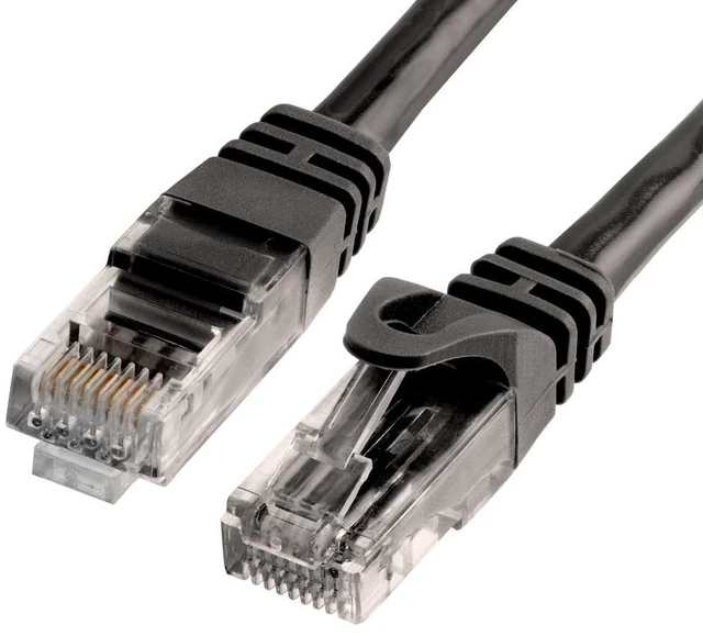 Main image of CMPLE 881-N Cat6 500MHz UTP Ethernet LAN Network Cable - 3 ft. - Black