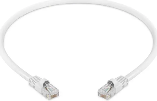 Alt view image 2 of 2 - Cmple - Cat5e Ethernet Patch Cables (1.5FT, White)