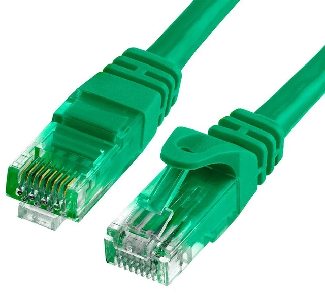 Main image of Cmple - CAT 6 500MHz UTP ETHERNET LAN NETWORK CABLE -10 FT Green