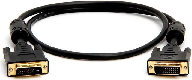Alt view image 6 of 6 - Cmple  DVI to DVI Cable Dual Link Gold Plated - (DVI Dual Link Cable/DVI D Cable) for Laptop, Projector, HDTV - 3 Feet