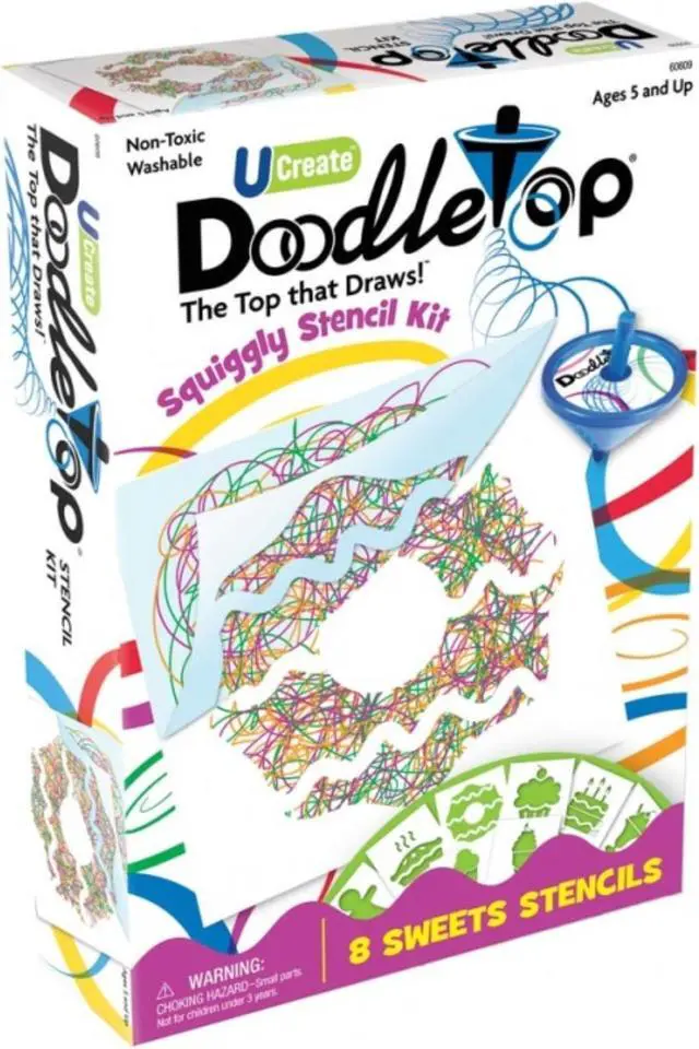 Alt view image 3 of 7 - Doodletop Stencil Kit - Sweets