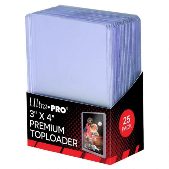 Alt view image 6 of 7 - Ultra Pro: Super Clear 3" x 4" Premium Toploaders (25)