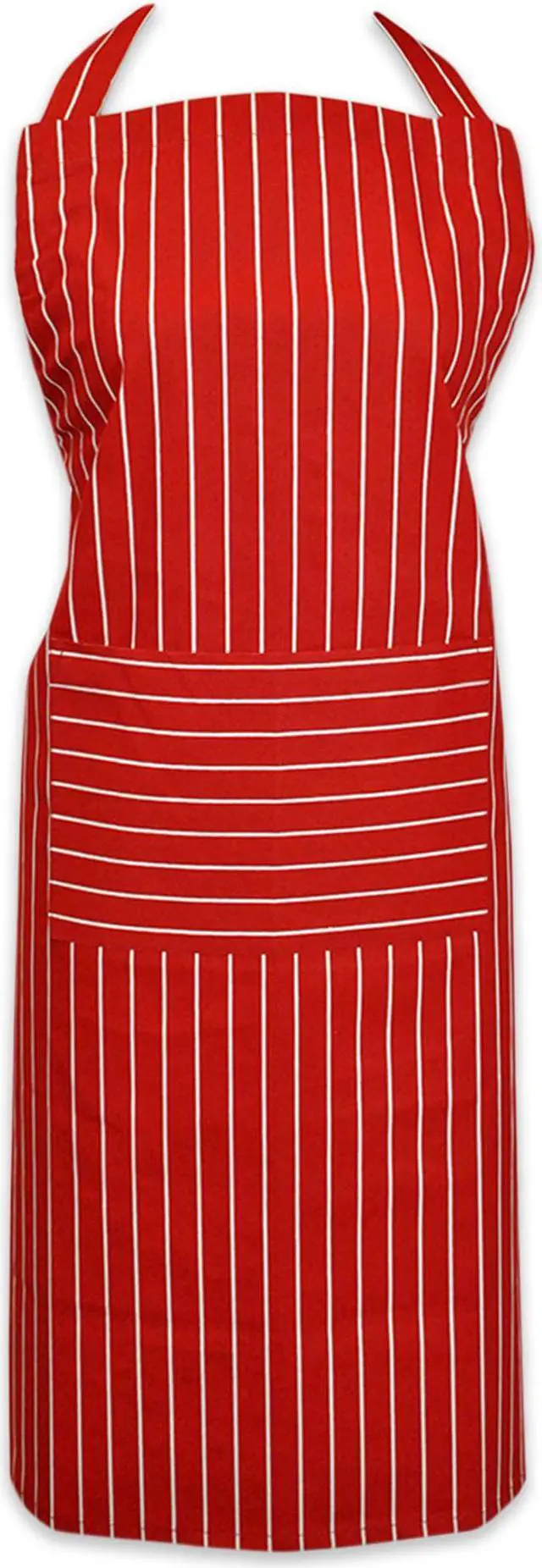 Main image of DII Tango Red Pinstripe Chef Apron
