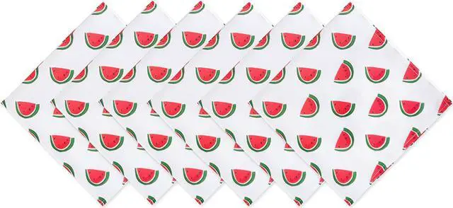 Main image of DII Watermelon Print Outdoor Napkin (Set of 6)