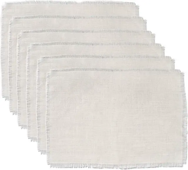 Main image of DII Bleached Jute Placemat (Set of 6)