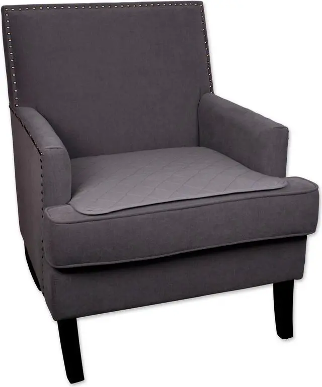 Main image of DII Absobent Washable Incontinence Chair Seat Protector Pad Grey