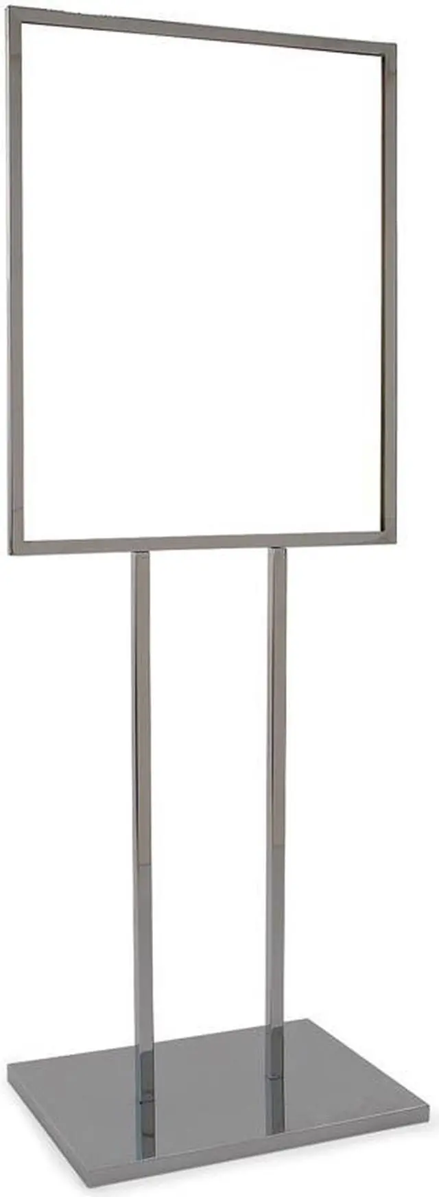 Main image of ECONOCO BH29 Bulletin Sign Holder,Chrome,22" x 28"