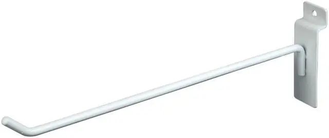 Main image of ECONOCO EWH/H10 Semi-Gloss Hook 10", White, 96PK