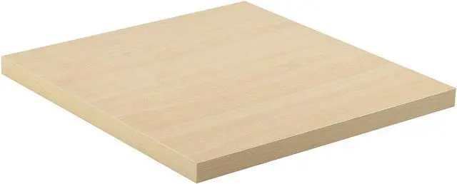 Alt view image 2 of 4 - Econoco TSF121H 12 x 11.75 in. MDF & Melamine Shelf for T502SC, Hard Rock Maple