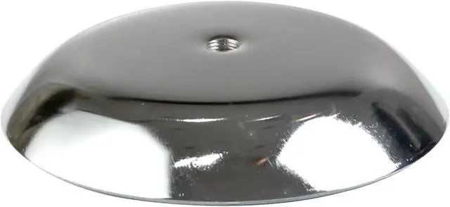 Alt view image 3 of 3 - Econoco 5B 5 in. Round Chrome Base With 0.38 in. threading