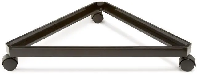 Alt view image 2 of 3 - Econoco BLK-3TB Triangle Base for Grid, Black - Semigloss
