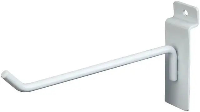 Main image of ECONOCO EWH/H6 Semi-Gloss Hook 6", White, 96PK