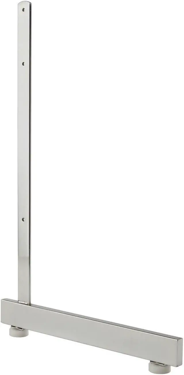 Main image of ECONOCO GL512/C L-Shaped Leg for Grid Panel, Chrome, 12PK