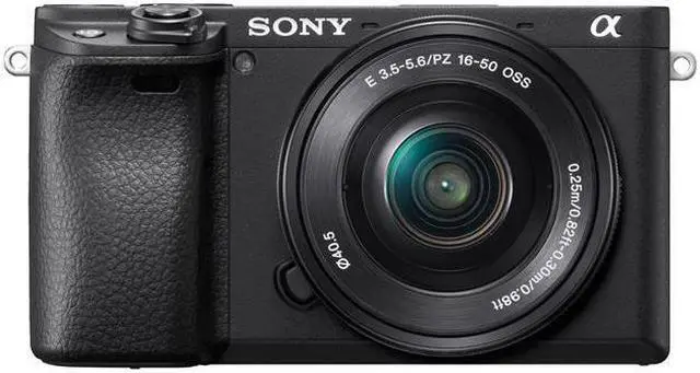 Alt view image 2 of 20 - Sony Alpha a6400 Mirrorless Digital Camera with 16-50mm Lens
