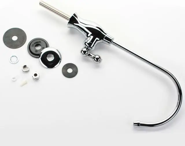 Alt view image 3 of 7 - Hydronix LF-EC32-CP Modern Ceramic RO Reverse Osmosis or Filtered Water Faucet,  Chrome