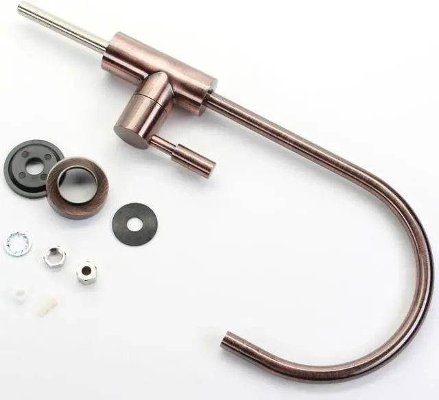 Alt view image 2 of 6 - Hydronix LF-EC25-AW Modern Ceramic RO Reverse Osmosis or Filtered Water Faucet,  Antique Wine