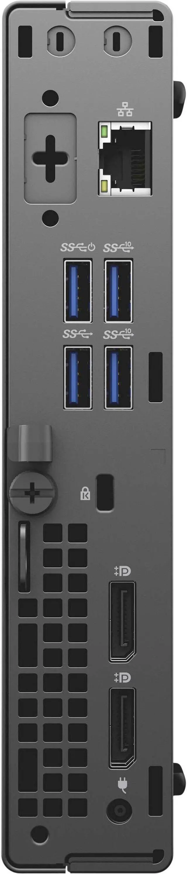 Alt view image 3 of 4 - Dell Optiplex 7080 Micro Form Factor Desktop, Intel Octa-Core i7 10700T 2.0Ghz, 32GB DDR4, 1TB NVMe M.2 SSD, Wifi, USB Type C, Windows 10 Pro