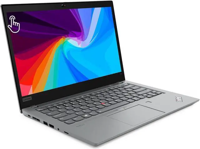 Alt view image 2 of 5 - Lenovo Thinkpad T14 Gen 2 14" Touchscreen Laptop, i7 1165G7 2.8Ghz, 32GB DDR4, 256GB NVMe SSD, 1080p Full HD, Thunderbolt 4, HDMI, Webcam, Windows 11 Pro - Storm Grey (Grade BLCD)