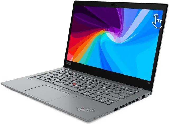 Alt view image 3 of 5 - Lenovo Thinkpad T14 Gen 2 14" Touchscreen Laptop, i7 1165G7 2.8Ghz, 32GB DDR4, 256GB NVMe SSD, 1080p Full HD, Thunderbolt 4, HDMI, Webcam, Windows 11 Pro - Storm Grey (Grade BLCD)