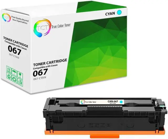 Main image of True Color Toner 067 Cyan Toner Cartridge - Premium Compatible Replacement for Canon 067 5101C001 Cyan Works With Canon i-SENSYS LBP633Cdw LBP632Cdw MF653Cdw MF654Cdw MF656Cdw