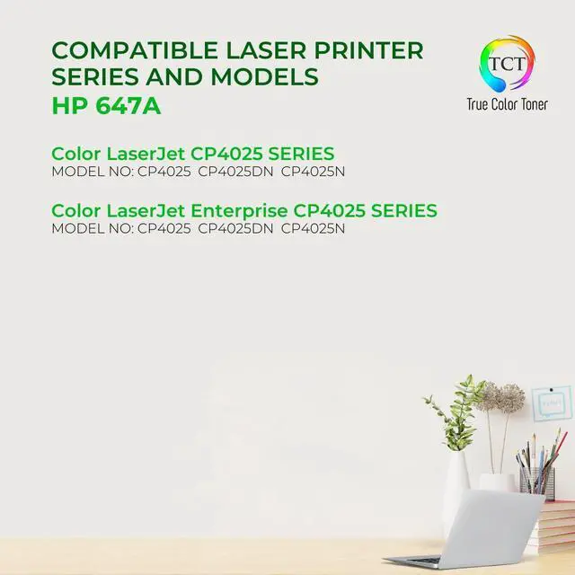Alt view image 2 of 6 - True Color Toner 647A 648A Toner Cartridge 4 Pack - Premium Compatible Replacement for HP 647A 648A CE260A CE261A CE262A CE263A Works With HP Color LaserJet CP4520 CP4025 CP4525