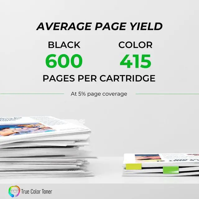 Alt view image 3 of 6 - True Color Toner 62XL Ink Cartridge 4 Pack - Premium Compatible Replacement for HP 62XL 62 XL Works With HP Envy 5640 5642 5643 OfficeJet 5745 5740