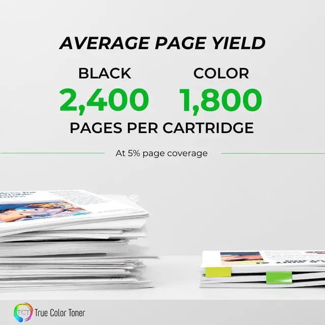 Alt view image 3 of 6 - True Color Toner 131X 131A Toner Cartridge 4 Pack - Premium Compatible Replacement for HP 131X 131A CF210X CF211A CF212A CF213A High Yield Works With HP LaserJet Pro 200 Color M251NW