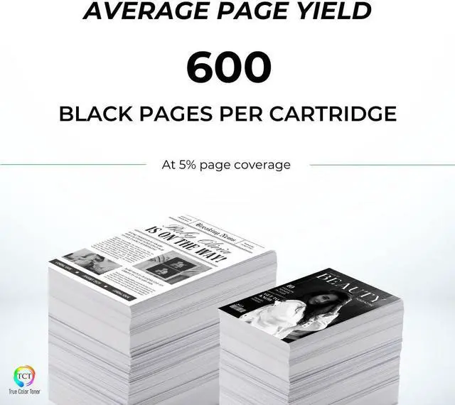 Alt view image 3 of 6 - TCT LC103 Black Ink Cartridge 2 Pack - Premium Compatible Replacement for Brother LC103 LC103BK Black Works With Brother MFC-J470DW J475DW J6920DW J285DW J870DW