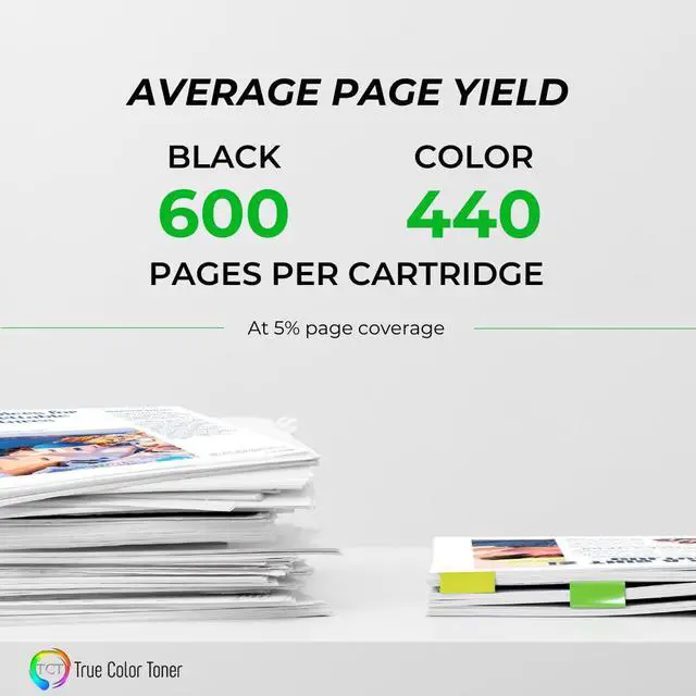 Alt view image 3 of 6 - TCT LC103 Ink Cartridge 4 Pack - Premium Compatible Replacement for Brother LC103 LC103BK LC103C LC103M LC103Y Works With Brother MFC-J470DW J475DW J6920DW J285DW