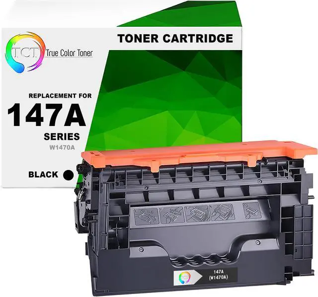 Main image of TCT 147A TAA Compliant Toner Cartridge - Premium Compatible Replacement for HP 147A W1470A Black Works With HP LaserJet Enterprise Flow MFP M634h M635z M636z Printers