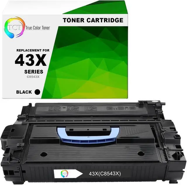Main image of True Color Toner 43X Toner Cartridge - Premium Compatible Replacement for HP 43X C8543X Black High Yield Works With HP LaserJet 9000 9040 9050MFP
