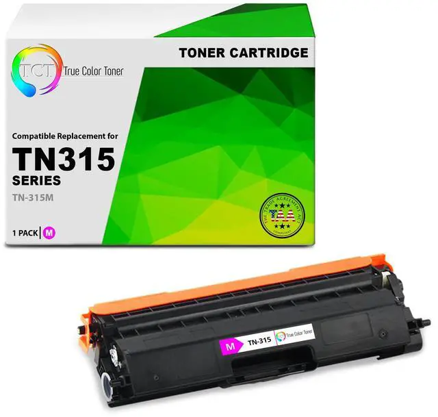 Main image of TCT TN315 Magenta TAA Compliant Toner Cartridge - Premium Compatible Replacement for Brother TN315 TN-315M Magenta Works With Brother HL-4150CDN 4570CDW 4570CDWT MFC-9460CDN 9560CDW 9970CDW Printers