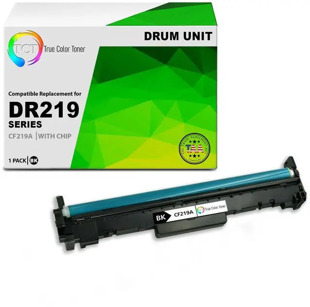 Main image of TCT 19A TAA Compliant Drum Unit - Premium Compatible Replacement for HP 19A CF219A Black Works With HP LaserJet Pro MFP M130NW M130FW M130A M132NW M132FW M132A, M102W M102A M104W M104A Printers