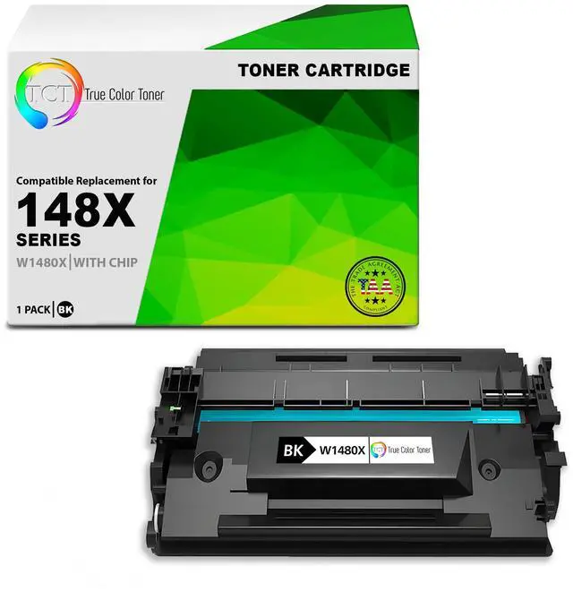 Main image of TCT 148X TAA Compliant Toner Cartridge - Premium Compatible Replacement for HP 148X W1480X Black High Yield Works With HP LaserJet Pro 4001 4001dn Printers - Not Compatible with E-Suffix Models