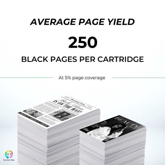 Alt view image 3 of 3 - TCT LC501 Compatible Black Ink Cartridge for Brother LC501BK 2PK