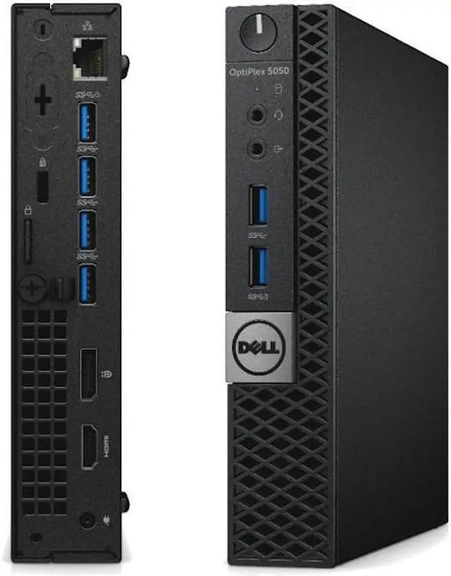 Refurbished: Dell Optiplex 5050 Micro i7-7700T 2.90GHZ 8GB 256GB