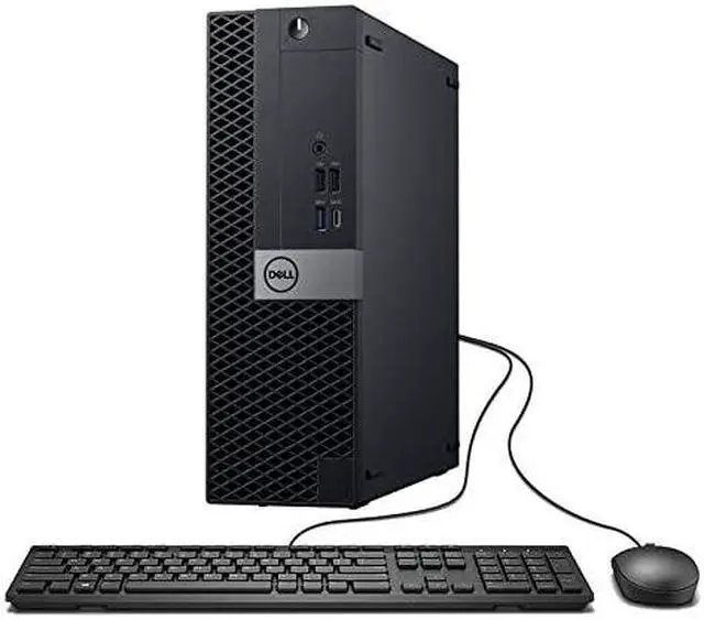 Alt view image 12 of 12 - Dell OptiPlex 7050 SFF Business Desktop, Intel Quad-Core i7-6700 Upto 4.00GHz, 16GB DDR4 RAM, 1TB SSD, HDMI, DisplayPort, Wi-Fi, New Keyboard & Mouse, Windows 10 Pro