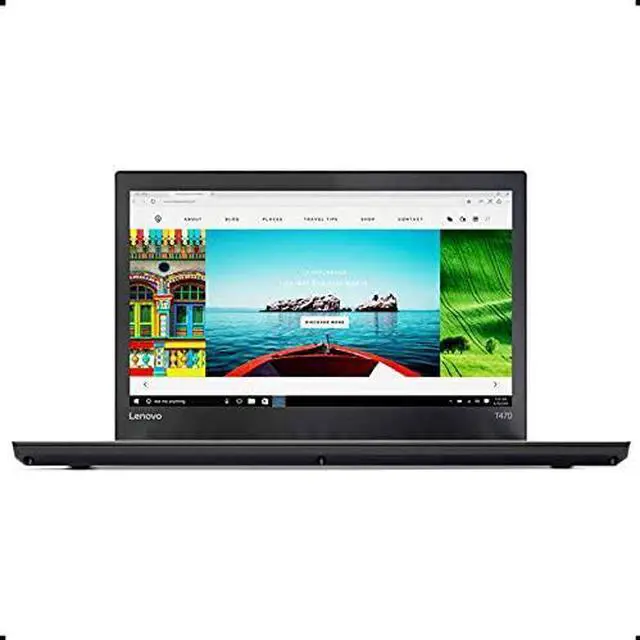 Alt view image 7 of 7 - Lenovo ThinkPad T470 Intel i5-7300U 2.40Ghz 8GB RAM 256GB SSD Win 10 Pro Webcam