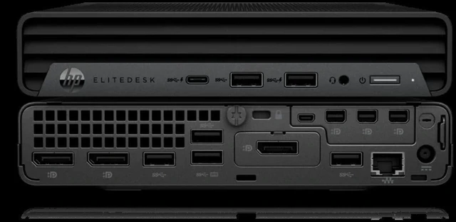 Alt view image 3 of 5 - HP EliteDesk 805 G6 Micro A5-Pro 4650GE GHZ 8GB 512GB SSD 10 Pro