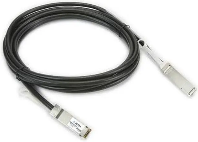 Alt view image 4 of 7 - Axiom Qsfp+ To Qsfp+ Passive Twinax Cable 1m - Twinaxial